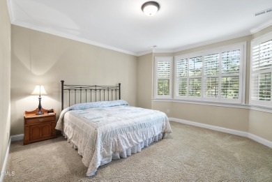 This French Provincial, Ammons' Model Home in Heritage sits on on Heritage Golf Club in North Carolina - for sale on GolfHomes.com, golf home, golf lot