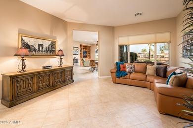 Step into refined luxury with this exquisite 2-bedroom + Den on Corte Bella Golf Club in Arizona - for sale on GolfHomes.com, golf home, golf lot
