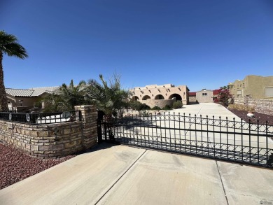 Incredible Mountain views off the front courtyard of this on Foothills Executive Golf Course in Arizona - for sale on GolfHomes.com, golf home, golf lot