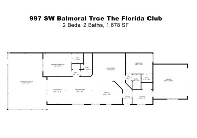 BRAND NEW ROOF with a 25-year new owner transferrable warranty on The Florida Club in Florida - for sale on GolfHomes.com, golf home, golf lot