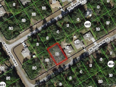 Picturesque homesite in Citrus Springs offering an incredible on Citrus Springs Country Club in Florida - for sale on GolfHomes.com, golf home, golf lot