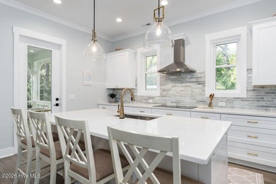 Completed in 2023 and lovingly maintained by its original owners on Bald Head Island Golf Club in North Carolina - for sale on GolfHomes.com, golf home, golf lot