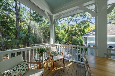 Completed in 2023 and lovingly maintained by its original owners on Bald Head Island Golf Club in North Carolina - for sale on GolfHomes.com, golf home, golf lot