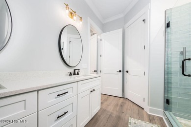 Completed in 2023 and lovingly maintained by its original owners on Bald Head Island Golf Club in North Carolina - for sale on GolfHomes.com, golf home, golf lot