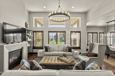 Welcome to 587 W Bayhill Dr-a pristine Craftsman style retreat on Homestead Golf Club and Resort in Utah - for sale on GolfHomes.com, golf home, golf lot