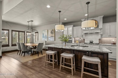 Welcome to 587 W Bayhill Dr-a pristine Craftsman style retreat on Homestead Golf Club and Resort in Utah - for sale on GolfHomes.com, golf home, golf lot