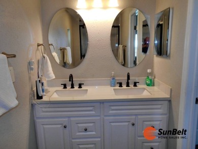 Totally renovated home on the golf course with golf cart on Rolling Greens Executive Golf Community in Florida - for sale on GolfHomes.com, golf home, golf lot