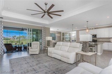 ABSOLUTELY GORGEOUS  PRISTINE, 2021 NEWLY BUILT LAKEFRONT POOL on Babcock National Golf Course in Florida - for sale on GolfHomes.com, golf home, golf lot