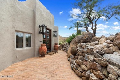 Discover the epitome of luxury living w/this stunning custom on Troon Country Club in Arizona - for sale on GolfHomes.com, golf home, golf lot