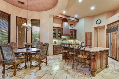 Perched on a hill inside the prestigious Superstition Mountain on Superstition Mountain Club - Lost Gold in Arizona - for sale on GolfHomes.com, golf home, golf lot