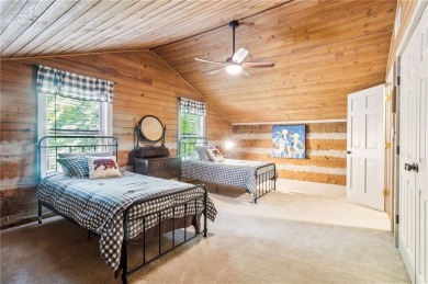 Oh my goodness! This home is an actual cabin and is amazing on Big Canoe Golf Club - Cherokee in Georgia - for sale on GolfHomes.com, golf home, golf lot