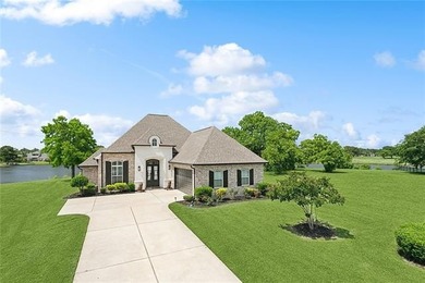Well-Built Custom Home with Water Access and Golf Course Viewse on Oak Harbor Golf Club in Louisiana - for sale on GolfHomes.com, golf home, golf lot