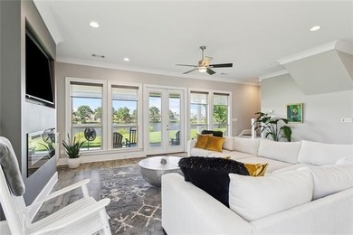 Well-Built Custom Home with Water Access and Golf Course Viewse on Oak Harbor Golf Club in Louisiana - for sale on GolfHomes.com, golf home, golf lot