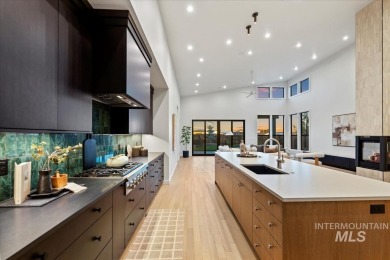 Downey Construction presents this stunning, modern custom-built on River Birch Golf Course in Idaho - for sale on GolfHomes.com, golf home, golf lot