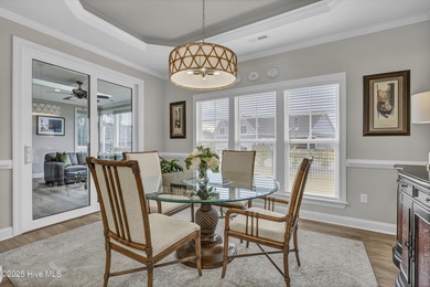 Discover low-maintenance living in this Collington Towns duplex on Cape Fear National At Brunswick Forest in North Carolina - for sale on GolfHomes.com, golf home, golf lot