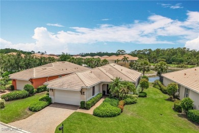 This home has a brand-New Roof! Stunning Panoramic Lake & Golf on Pelican Preserve Golf Club in Florida - for sale on GolfHomes.com, golf home, golf lot
