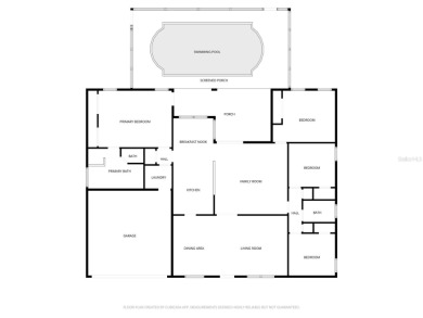 ABSOLUTELY STUNNING!!! Four bedroom, two bath pool home in on Buckhorn Springs Golf and Country Club in Florida - for sale on GolfHomes.com, golf home, golf lot