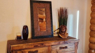 Beautifully built spacious and Log Cabin right on the Sweetwater on Bear Lake Golf Course in Utah - for sale on GolfHomes.com, golf home, golf lot