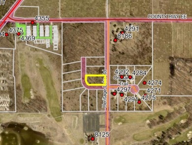 Beautiful .8 acre lot with woods and meadow.  Great homesite for on The Orchards At Egg Harbor in Wisconsin - for sale on GolfHomes.com, golf home, golf lot