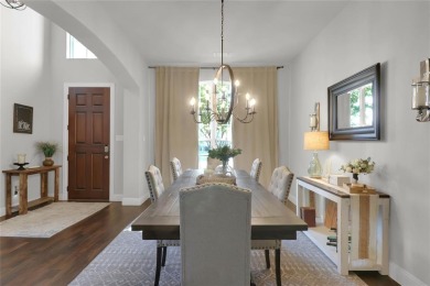 Elegant residence located at the first hole of the golf course on The Golf Club at Resort Eagle Mountain Lake in Texas - for sale on GolfHomes.com, golf home, golf lot