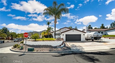 Welcome to 31090 Emperor which sits on an elevated corner lot on Canyon Lake Country Club in California - for sale on GolfHomes.com, golf home, golf lot