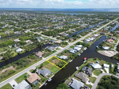 Sailboat Capable Lot with 80 feet of concrete seawall in place on Rotonda Golf and Country Club - Long Marsh  in Florida - for sale on GolfHomes.com, golf home, golf lot