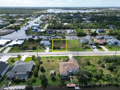 Sailboat Capable Lot with 80 feet of concrete seawall in place on Rotonda Golf and Country Club - Long Marsh  in Florida - for sale on GolfHomes.com, golf home, golf lot