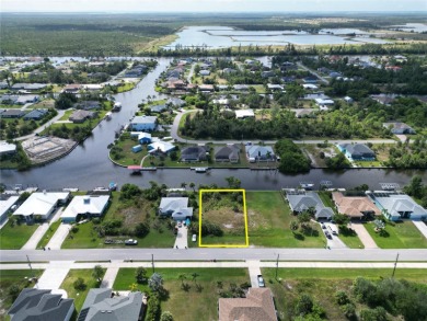 Sailboat Capable Lot with 80 feet of concrete seawall in place on Rotonda Golf and Country Club - Long Marsh  in Florida - for sale on GolfHomes.com, golf home, golf lot