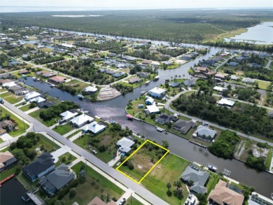 Sailboat Capable Lot with 80 feet of concrete seawall in place on Rotonda Golf and Country Club - Long Marsh  in Florida - for sale on GolfHomes.com, golf home, golf lot