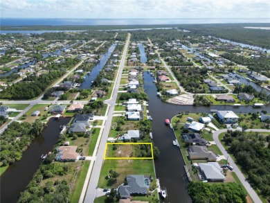 Sailboat Capable Lot with 80 feet of concrete seawall in place on Rotonda Golf and Country Club - Long Marsh  in Florida - for sale on GolfHomes.com, golf home, golf lot