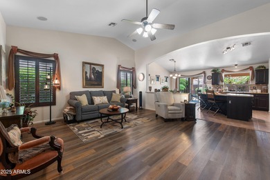 Original owner! 2 Bedrooms+ Den, 2 baths with N/S exposure on a on The Golf Club At Johnson Ranch in Arizona - for sale on GolfHomes.com, golf home, golf lot