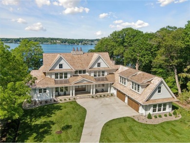 Introducing this exquisite Lake Minnetonka new construction on Lafayette Club in Minnesota - for sale on GolfHomes.com, golf home, golf lot