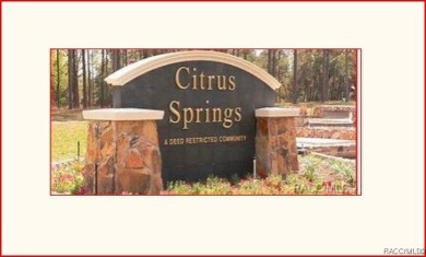 BUILD or INVEST in your BEAUTIFUL neighborhood here on Ronda Dr on Citrus Springs Country Club in Florida - for sale on GolfHomes.com, golf home, golf lot