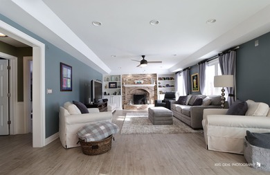 Classy, elegant, and in impeccable condition - this move-in on RedTail Golf Club in Illinois - for sale on GolfHomes.com, golf home, golf lot