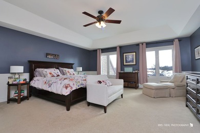 Classy, elegant, and in impeccable condition - this move-in on RedTail Golf Club in Illinois - for sale on GolfHomes.com, golf home, golf lot