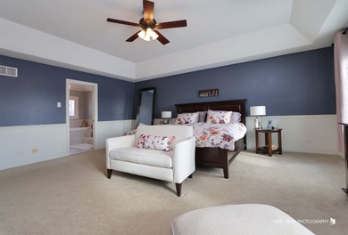 Classy, elegant, and in impeccable condition - this move-in on RedTail Golf Club in Illinois - for sale on GolfHomes.com, golf home, golf lot