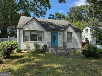 East Atlanta Deal:  This four side brick single family house was on East Lake Golf Club in Georgia - for sale on GolfHomes.com, golf home, golf lot