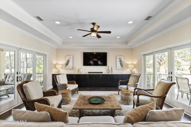 This amazing Mediterranean style home on the Egret 6th tee box on Carolina National Golf Club in North Carolina - for sale on GolfHomes.com, golf home, golf lot