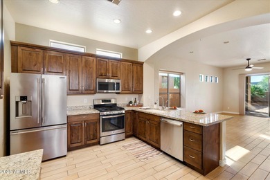 Welcome to this charming Presley-built home located in the on Legend Trail Golf Club in Arizona - for sale on GolfHomes.com, golf home, golf lot