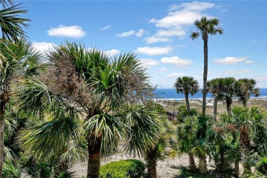 True direct OCEANFRONT, fully renovated villa. Luxe finishes & a on Palmetto Dunes Golf Course and Resort in South Carolina - for sale on GolfHomes.com, golf home, golf lot