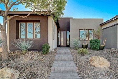 This charming one-story home sits on the golf course with views on Mountain Falls Golf Course in Nevada - for sale on GolfHomes.com, golf home, golf lot