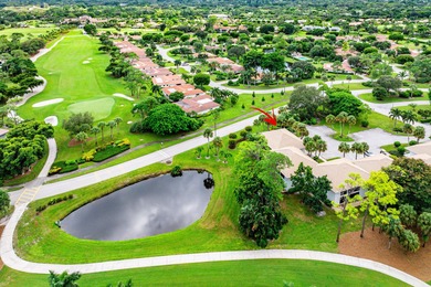 Beautifully updated 2nd-floor residence featuring bold color on Quail Ridge Golf Course and Country Club in Florida - for sale on GolfHomes.com, golf home, golf lot