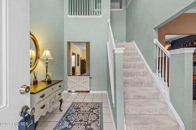 Beautiful 4-bed, 2.5 bath home built in 2000 perfectly on Eagle Creek Golf Club and Grill in North Carolina - for sale on GolfHomes.com, golf home, golf lot