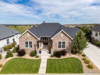 Step into this elegant home nestled in the prestigious Sanctuary on Highland Meadows Golf Course in Colorado - for sale on GolfHomes.com, golf home, golf lot