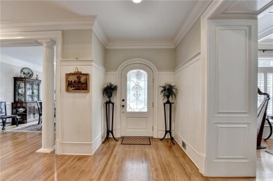 Presenting a traditional cedar shake Hamptons style home on St. Ives Golf and Country Club in Georgia - for sale on GolfHomes.com, golf home, golf lot