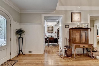 Presenting a traditional cedar shake Hamptons style home on St. Ives Golf and Country Club in Georgia - for sale on GolfHomes.com, golf home, golf lot