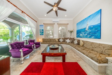 Villa Maravilla is a beautifully crafted golf-front residence on Club De Golf Puerto Aventuras in  - for sale on GolfHomes.com, golf home, golf lot