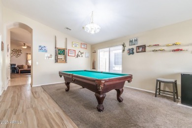 Beautiful single story home with relaxing, idyllic backyard on a on The Golf Club At Johnson Ranch in Arizona - for sale on GolfHomes.com, golf home, golf lot