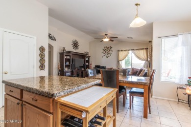 Beautiful single story home with relaxing, idyllic backyard on a on The Golf Club At Johnson Ranch in Arizona - for sale on GolfHomes.com, golf home, golf lot