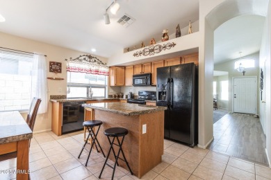 Beautiful single story home with relaxing, idyllic backyard on a on The Golf Club At Johnson Ranch in Arizona - for sale on GolfHomes.com, golf home, golf lot